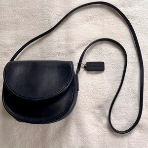 AUTHENTIC VINTAGE COACH CASEY BAG No. 9923 BLACK